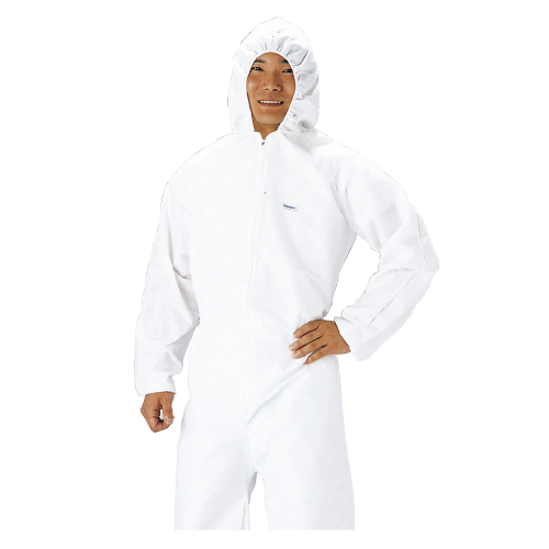 クリーンガードCXツナギ服 68210(L)24チャククリーンガードCXツナギフク(07-3240-00)