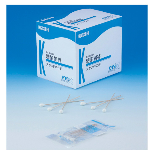 滅菌綿棒スタンドパウチ ＃１０５ ﾒｯｷﾝﾒﾝﾎﾞｳｽﾀﾝﾄﾞﾊﾟｳﾁ(07-4803-04)023-412710(2ﾎﾝX50ﾌｸﾛ