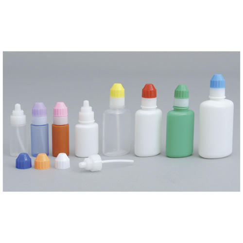 噴霧容器３０（未滅菌） 15CC(100ﾎﾟﾝｲﾘ) ﾌﾝﾑﾖｳｷ30(ﾐﾒｯｷﾝ) 本体：乳白ｷｬｯﾌﾟ：紺(08-2950-