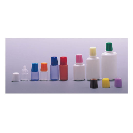 点滴容器ノーベル３号（未滅菌） 10CC(100ﾎﾟﾝｲﾘ) ﾉｰﾍﾞﾙ3ｺﾞｳ(ﾐﾒｯｷﾝ) 本体：ｺﾊﾞﾙﾄｷｬｯﾌﾟ：青(