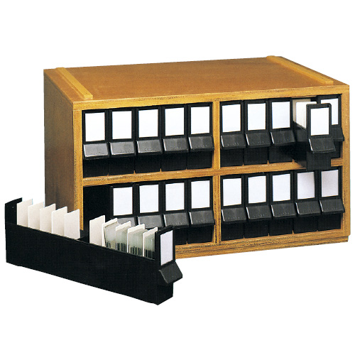 プレパラート整理箱用見出紙（２０枚） PS-3000-4 ﾌﾟﾗﾊﾟﾗｰﾄｾｲﾘﾊﾞｺ(10-2690-02)【硝英製作所】[1