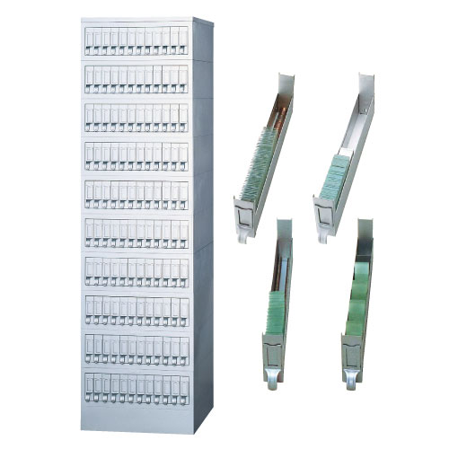 プレパラート整理器１型（１条バネ式） ﾌﾟﾚﾊﾟﾗｰﾄｾｲﾘｷ1ｶﾞﾀ1ﾊﾞﾈ(10-2700-01)【宮川科学資材】[1台単