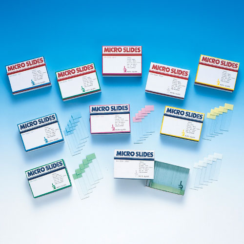 スライドグラス スターフロスト白縁磨 スライドグラススターフロスト(10-2758-04)6156(100マイ)グリーン