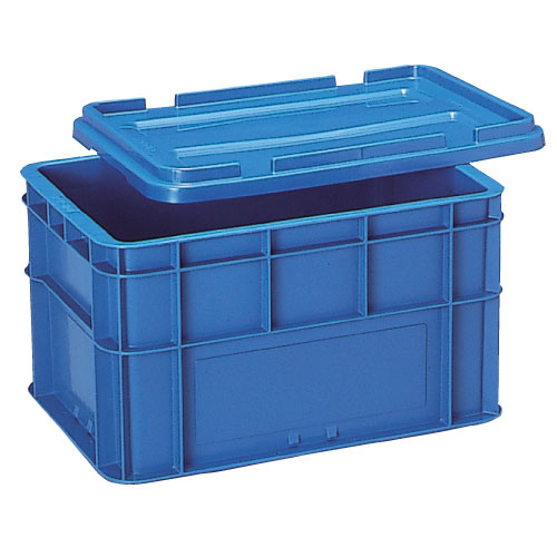 矢崎化工 ポリコンテナー(蓋付) ポリコンテナー PT-24 (430X295X265)(10-3255-00)【1個単位】