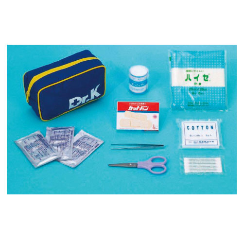 救急セットＤｒ．Ｋ（ベルトポーチ型） 9105 ｷｭｳｷｭｳｾｯﾄDR.Kﾍﾞﾙﾄﾎﾟｰ(10-5074-01)【東京都葛飾福祉工場】[1個単位]