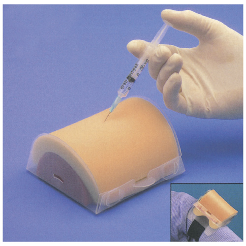 筋肉注射トレーナー用皮膚及び筋層 10-0311 ﾋﾌｵﾖﾋﾞｷﾝｿｳ(11-2710-02)【日本ライトサービス】[1個単位]