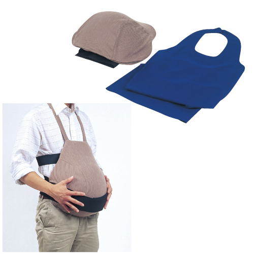 妊婦体験用モデル（簡易型） 12021-000(M65)ﾆﾝﾌﾟﾀｲｹﾝﾓﾃﾞﾙ(11-2810-00)