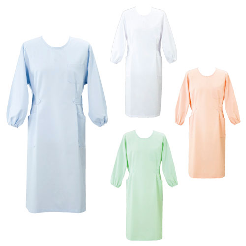 ケアガウン ｹｱｶﾞｳﾝ(16-1215-03)KEX-1140(LL)ピーチ ピーチ(ナガイレーベン)[枚]
