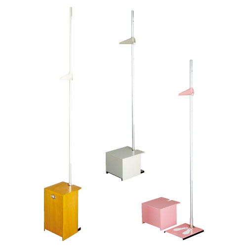 身長座高計(普及型)一般用 シンチョウザコウケイ(フキュウ)イッハ(19-2105-02)MHP-P(ピンク)