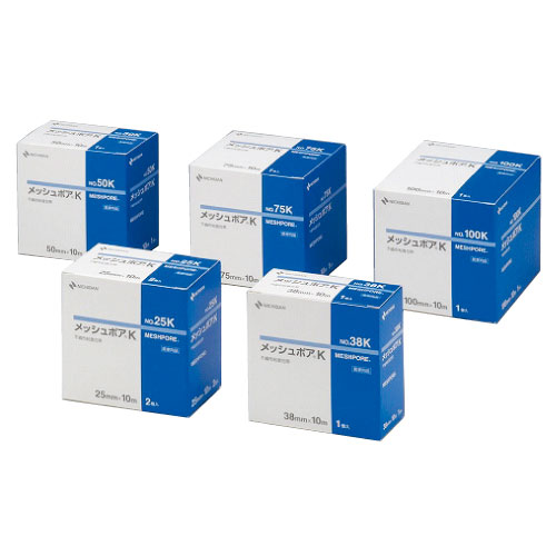 メッシュポアＫ NO.100K(100MMX10M) ﾒｯｼｭﾎﾟｱK(19-2515-04)【ニチバン】[1個単位](ニチバン