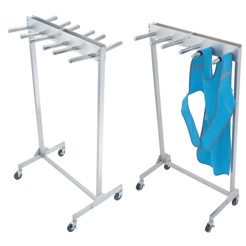 マエダ Ｘ線防護衣用ラック ラクラック Xｾﾝﾎﾞｳｺﾞｲﾖｳﾗｯｸﾗｸﾗｯｸ HL-103S(ｶﾀﾒﾝ/3ﾏｲｶﾞｹ)(19-3525-01)【1台単位】