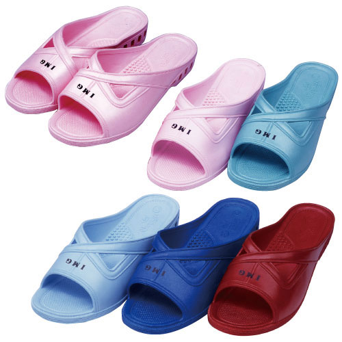 ホスピタルスリッパ（ナース用） 06791-02(S)ｽｶｲﾌﾞﾙｰ ﾎｽﾋﾟﾀﾙｽﾘｯﾊﾟﾅｰｽﾖｳ(19-6880-00)【イマムラ】[1足単位]