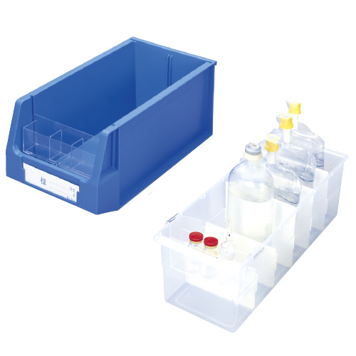 ボトルケース用中仕切板（５枚組） ﾎﾞﾄﾙｹｰｽﾖｳｼｷﾘﾊﾞﾝ(5ﾏｲ) KC-809-02【1組単位】(19-7150-03)