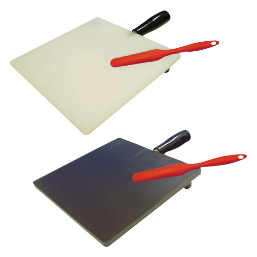 軟膏練り台まぜるん台（白）小 200X200X10MM ﾅﾝｺｳﾈﾘﾀﾞｲ(ｼﾛ)ｼｮｳ(19-7605-00)【大同化工】[1枚単位]