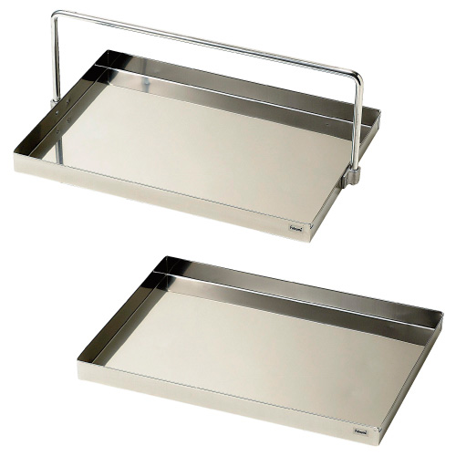 投薬トレー用トレーのみ（４８人用） ST-48T(ｽﾃﾝﾚｽ) ﾄｳﾔｸﾄﾚｰﾄﾚｰﾉﾐ(19-7755-00)【エスティーメディカル】[1枚単位]