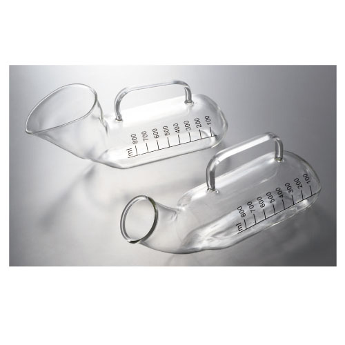 新・硝子尿器（男性用） 800CC ｶﾞﾗｽﾆｮｳｷﾀﾞﾝｾｲﾖｳ(20-3395-00)【西部】[1個単位](西部)[個]