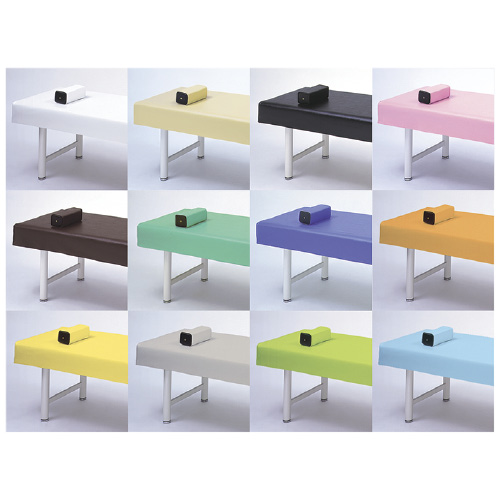 診察台カバー（レザー製） TB-90(70X190CM) ｼﾝｻﾂﾀﾞｲｶﾊﾞｰ(ﾚｻﾞｰｾｲ) ビニルレザーイエロー(20-3