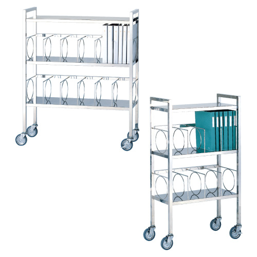 カルテワゴン KW-960(ｽﾃﾝﾚｽｾｲ) ｶﾙﾃﾜｺﾞﾝ(20-4240-01)【ケルン】[1台単位]