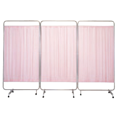 マイスコ衝立Ｇ（組合）Ｈ１７８０ｍｍ ﾏｲｽｺﾂｲﾀﾃGｸﾐｱﾜｾH1780 MY-G999H(90+90+90CM)【1台単位】(20-4525-00) ピンク