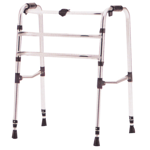 交互歩行器（前キャスター／後先ゴム） CMS-91A(ｵﾘﾀﾀﾐ) ｺｳｺﾞﾎｺｳｷ(ﾏｴｷｬｽﾀｰ)(20-6270-04)【松永製作所】[1台単位]