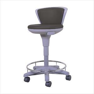 マツヨシ　ナースチェア MY-N3210 ダークブラウンTSS-16RLダークブラウン【松吉医科器械】(TSS-16RL)(21