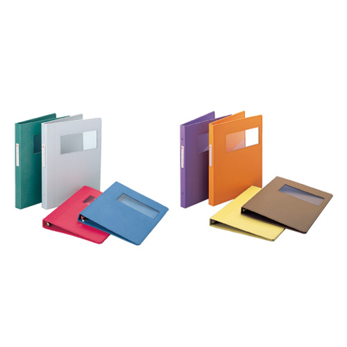 カルテブック（ＫＢＷ） KB-104(A4)2ｹﾂ ｶﾙﾃﾌﾞｯｸ(KBW) オレンジ(21-6035-02-06)【ケルン】[