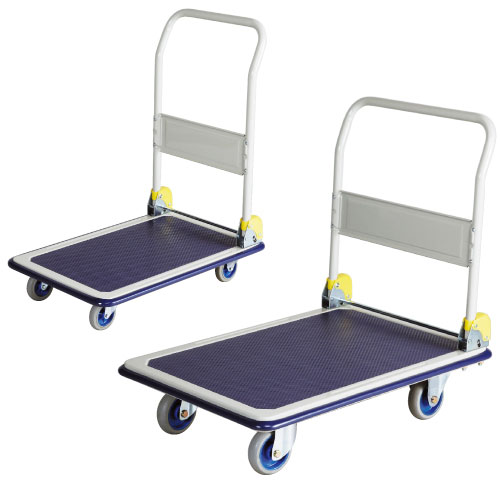 【廃盤】運搬車(台車)小型・ハンドル折畳式 NHT-101 ウンパンシャ(ダイシャ)(23-2036-00)【金沢車輛】[1 【廃盤】運搬車(台車)小型・ハンドル折畳式 NHT-101 ウンパンシャ(ダイシャ)(23-2036-00)【金沢車輛】[1