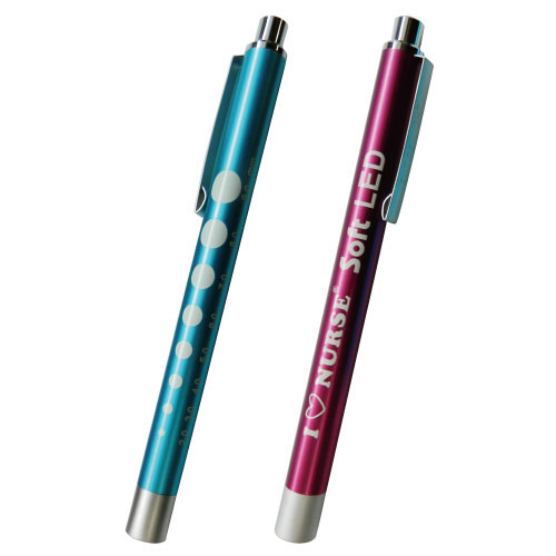 アイラブナースペンライトソフトＬＥＤ ｱｲﾗﾌﾞﾅｰｽﾍﾟﾝﾗｲﾄｿﾌﾄLED EMT-55AB(ﾌﾞﾙｰ)ﾉｯｸｼｷ【1本単位】(23-2103-00)