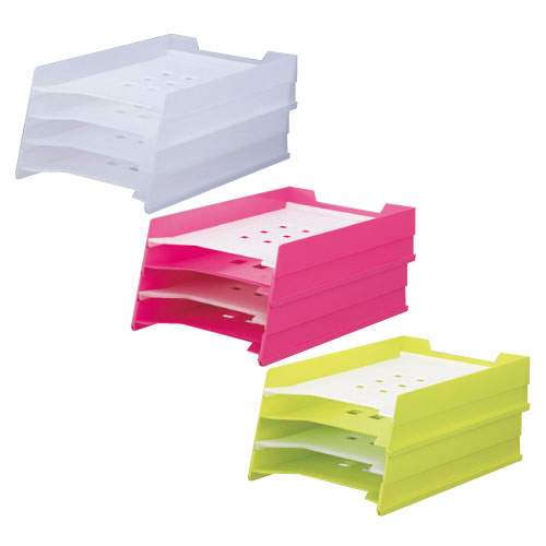 LIHITLAB. マルチレタートレー マルチレタートレー A7300-1(ニュウハク)(23-2126-00)【1個単位】