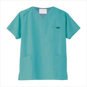 パントン スクラブ（男女兼用） 7000SC(LL) グリーンLLグリーン【フォーク】(7000SC)(23-2190-04-03)【1単位】