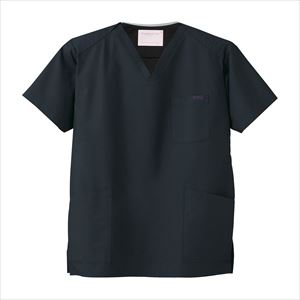 パントン スクラブ（男女兼用） 7000SC(LL) ブラックLLブラック【フォーク】(7000SC)(23-2190-04-07)【1単位】