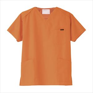 パントン スクラブ(男女兼用) 7000SC(LL) オレンジLLオレンジ【フォーク】(7000SC)(23-2190-04-11)【1単位】