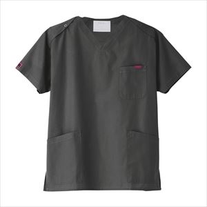 パントン スクラブ（男女兼用） 7000SC(LL) チャコールグレーLLチャコールグレー【フォーク】(7000SC)(23-2190-04-20)【1単位】