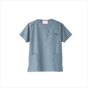 パントン スクラブ（男女兼用） 7000SC(4L) ダークグレー4Lダークグレー【フォーク】(7000SC)(23-2190-06-04)【1単位】