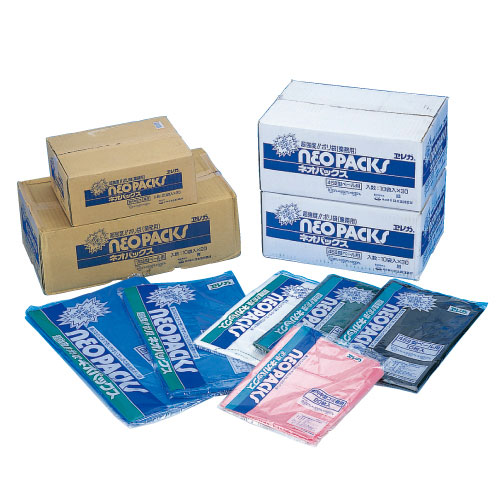 ネオパックス ４５型（青） ﾈｵﾊﾟｯｸｽ45ｶﾞﾀ(ｱｵ)(23-2956-00)300ﾏｲｲﾘ