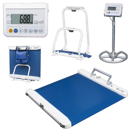 車いす用体重計（検定品） PW-650A ｸﾙﾏｲｽﾖｳﾀｲｼﾞｭｳｹｲ(ｹﾝﾃｲ １５・１６区仕様(23-3012-00-08
