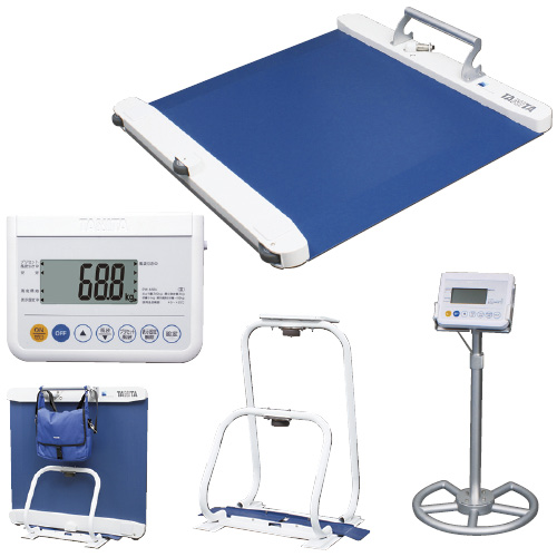 車いす用体重計表示ボックススタンド OP-002(PW-650Aﾖｳ) ｸﾙﾏｲｽﾖｳﾀｲｼﾞｭｳｹｲﾎﾞｯｸｽ(23-3012