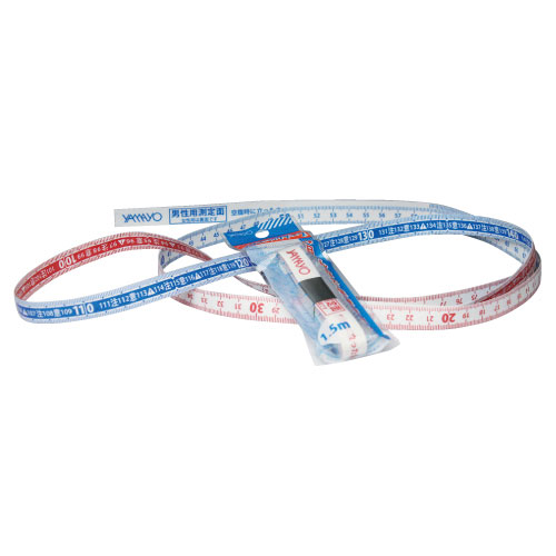 メタボリックテープ MM-15(1.5M) ﾒﾀﾎﾞﾘｯｸﾃｰﾌﾟ(23-3031-00)【ヤマヨ測定機】[1本単位](ヤマヨ測