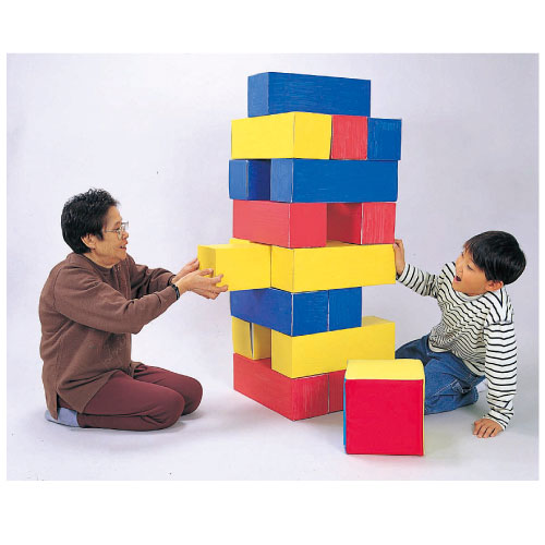 大型バランスゲーム（ジェンガ） ｵｵｶﾞﾀﾊﾞﾗﾝｽｹﾞｰﾑｼﾞｪﾝｶﾞ EE3400【1組単位】(23-3342-00)