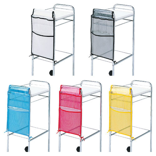 ワゴンポケット（小） ﾜｺﾞﾝﾎﾟｹｯﾄ(ｼｮｳ)(23-3405-01)295X415MMブラック ブラック