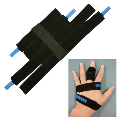 指関節固定帯 フィンガーフィックス ﾌｨﾝｶﾞｰﾌｨｯｸｽ(23-5155-00)NE-2181(ﾌﾘｰ)