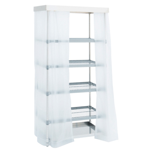 ドライシェルフ ステンレス ﾄﾞﾗｲｼｪﾙﾌ(23-5230-01)DSP-2254(76X46X159CM