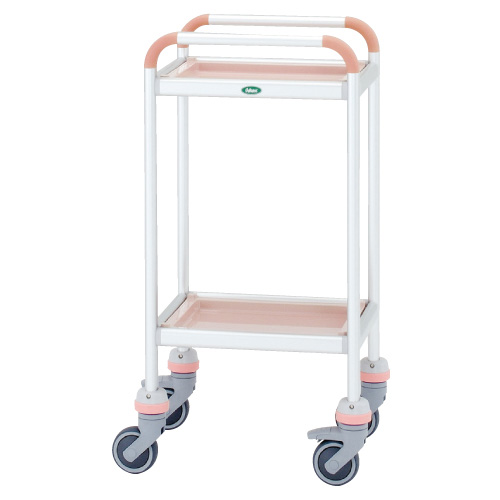 ミニカート（アルミカート４３タイプ） C43M-01(ﾎﾝﾀｲ:ﾌﾞﾙｰ) ﾐﾆｶｰﾄ(ｱﾙﾐｶｰﾄ43ﾀｲﾌﾟ) ブルー(23-5244-01-02)【サカセ化学工業】[1台単位]