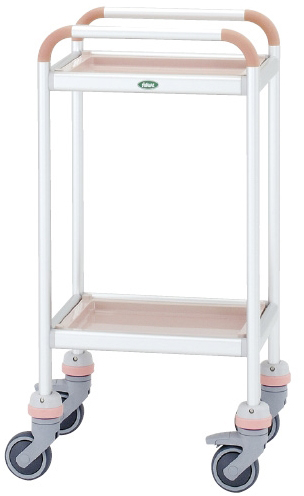 ミニカート（アルミカート４３タイプ）C43M-01(ﾎﾝﾀｲ:ﾌﾞﾙｰ) ﾐﾆｶｰﾄ(ｱﾙﾐｶｰﾄ43ﾀｲﾌﾟ) ニュートラル(サカセ化学工業)(23-5244-01-04)【1台単位】