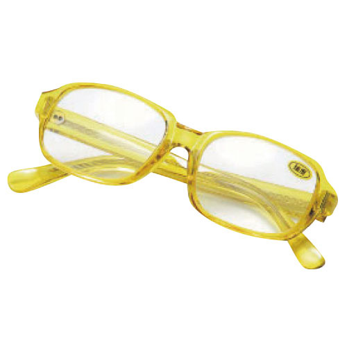 老眼鏡（強度４） ﾛｳｶﾞﾝｷｮｳ(ｷｮｳﾄﾞ4) S-104S(ｷｲﾛ)【1個単位】(23-5569-02)