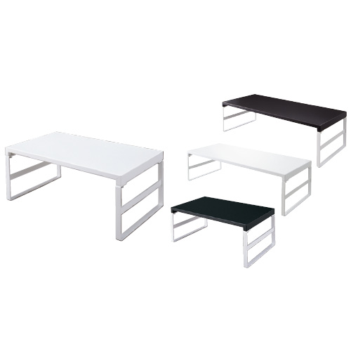 机上台（ハイタイプ） A7333-0(ｼﾛ) ｷｼﾞｮｳﾀﾞｲ(ﾊｲﾀｲﾌﾟ)(23-5597-04)【ＬＩＨＩＴＬＡＢ．】[1台単位]