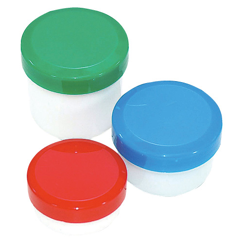 定量軟膏容器 10060(100ML)40ｺｲﾘ ﾃｲﾘｮｳﾅﾝｺｳﾖｳｷ キャップ：紫(23-5638-06-05)【金鵄製作所】[1箱単位]