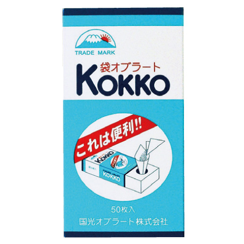国光オブラート袋型 50ﾏｲ ｺｯｺｳｵﾌﾞﾗｰﾄﾌｸﾛｶﾞﾀ(23-5657-03)【国光オブラート】[1個単位](国光オブラ