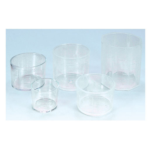 計量カップ（ＰＰ製）未滅菌 31240(20ML)100ｺｲﾘ ｹｲﾘｮｳｶｯﾌﾟ(PPｾｲ)ﾐﾒｯｷﾝ(23-5658-03)