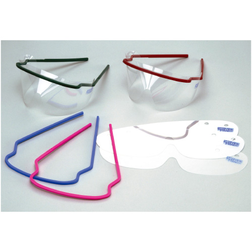 セーフビュープラスチックフレーム 027-500020-00(100ﾎﾝ) ｾｰﾌﾋﾞｭｰﾌﾟﾗｽﾁｯｸﾌﾚｰﾑ(23-5669-01)【川本産業】[1箱単位]